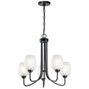 Kichler - 44377BK - Five Light Chandelier - Valserrano - Black