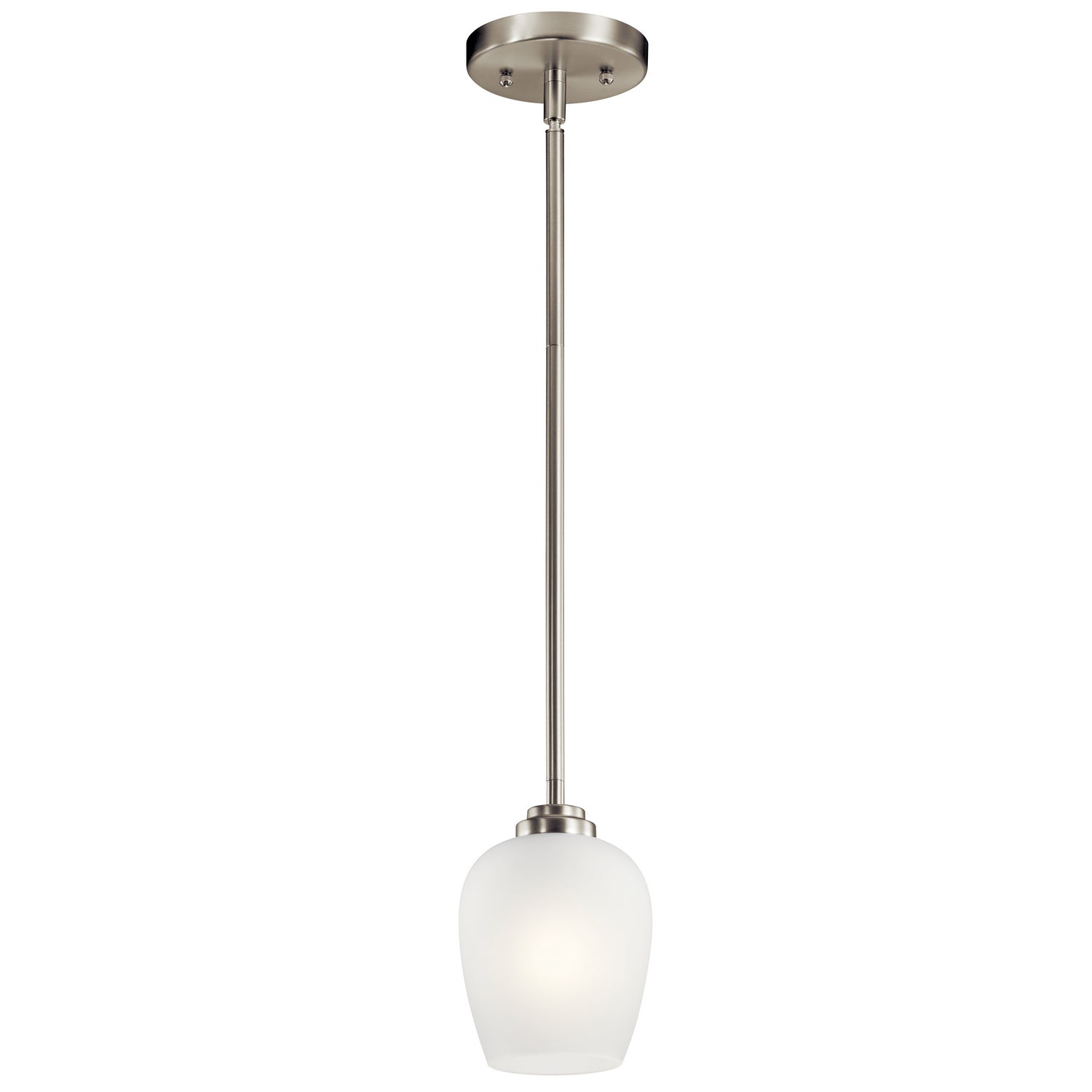 Kichler - 44380NI - One Light Mini Pendant - Valserrano - Brushed Nickel