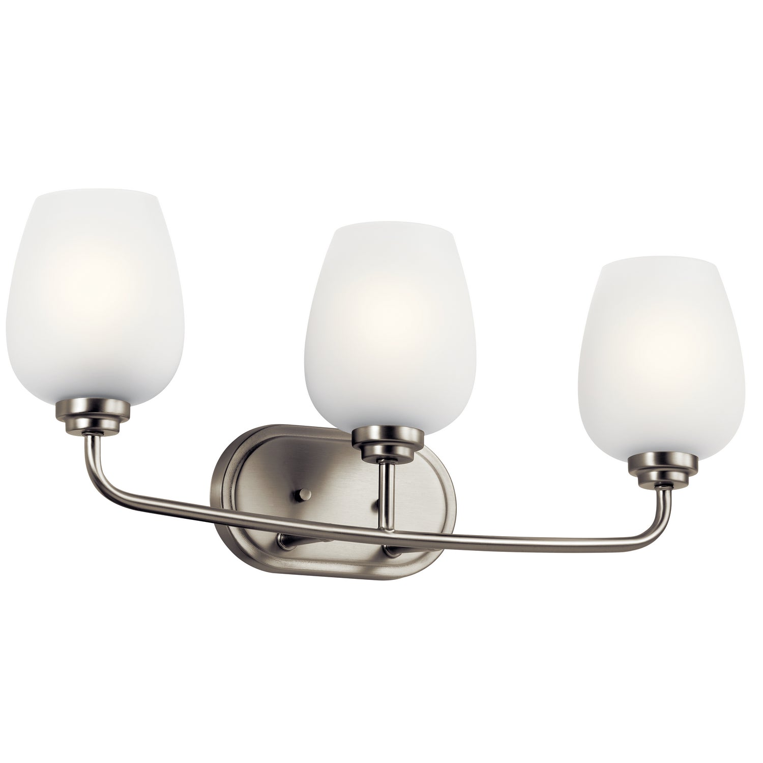 Kichler - 45129NI - Three Light Bath - Valserrano - Brushed Nickel