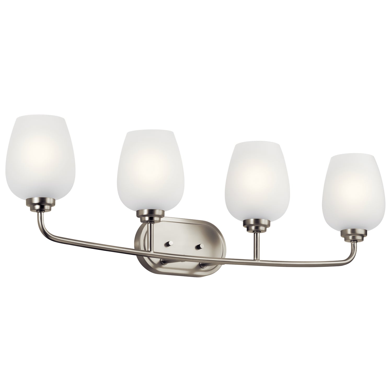 Kichler - 45130NI - Four Light Bath - Valserrano - Brushed Nickel