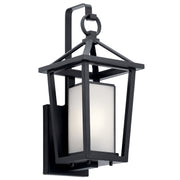 Kichler - 49876BK - One Light Outdoor Wall Mount - Pai - Black