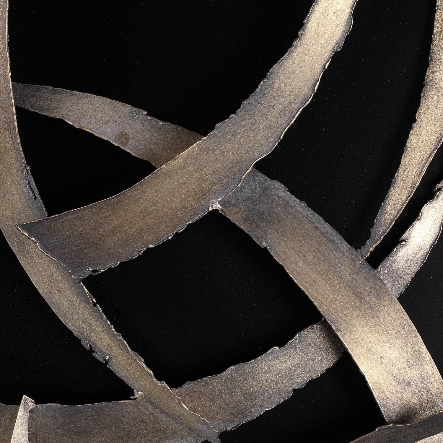 Uttermost - 04139 - Wall Art, S/2 - Brushstrokes - Brushed Gold