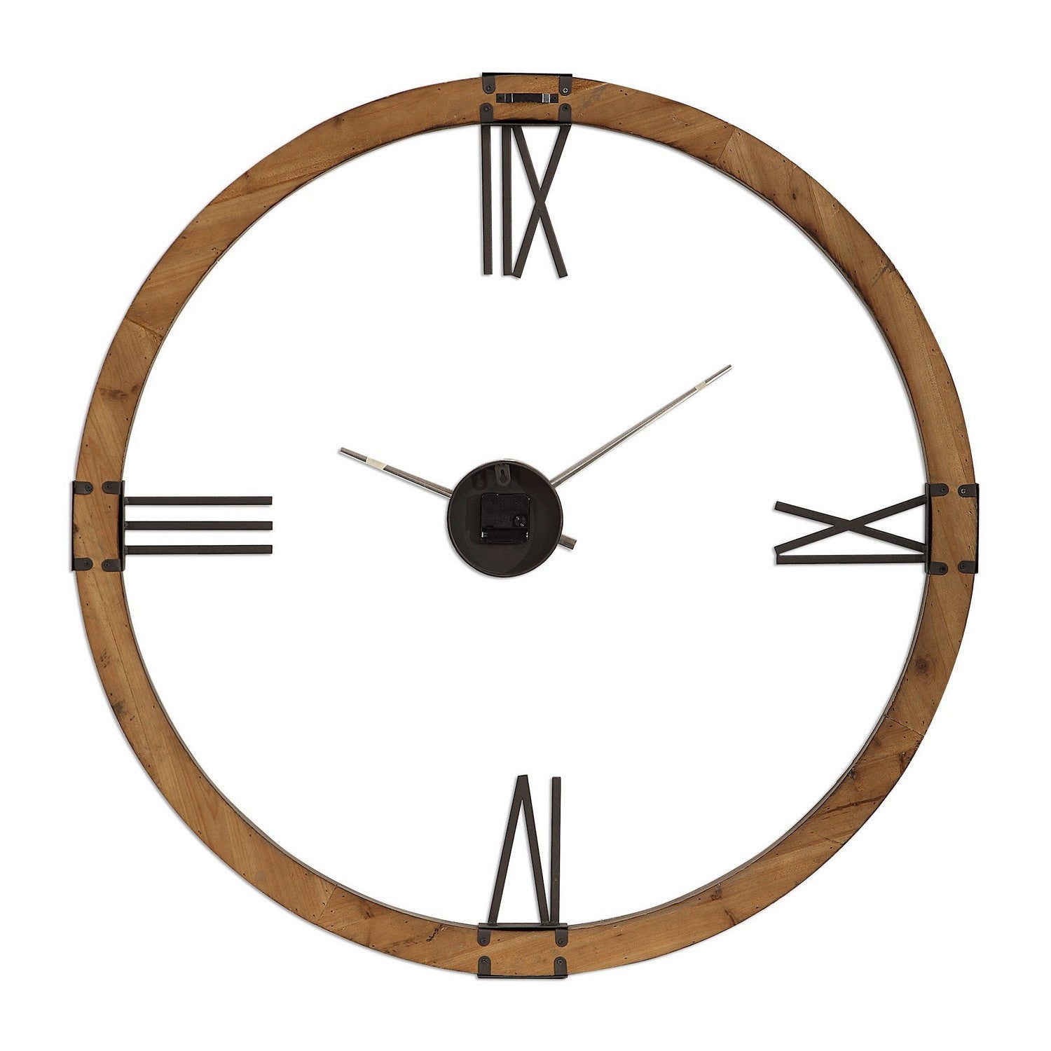 Uttermost - 06454 - Wall Clock - Marcelo - Aged Iron