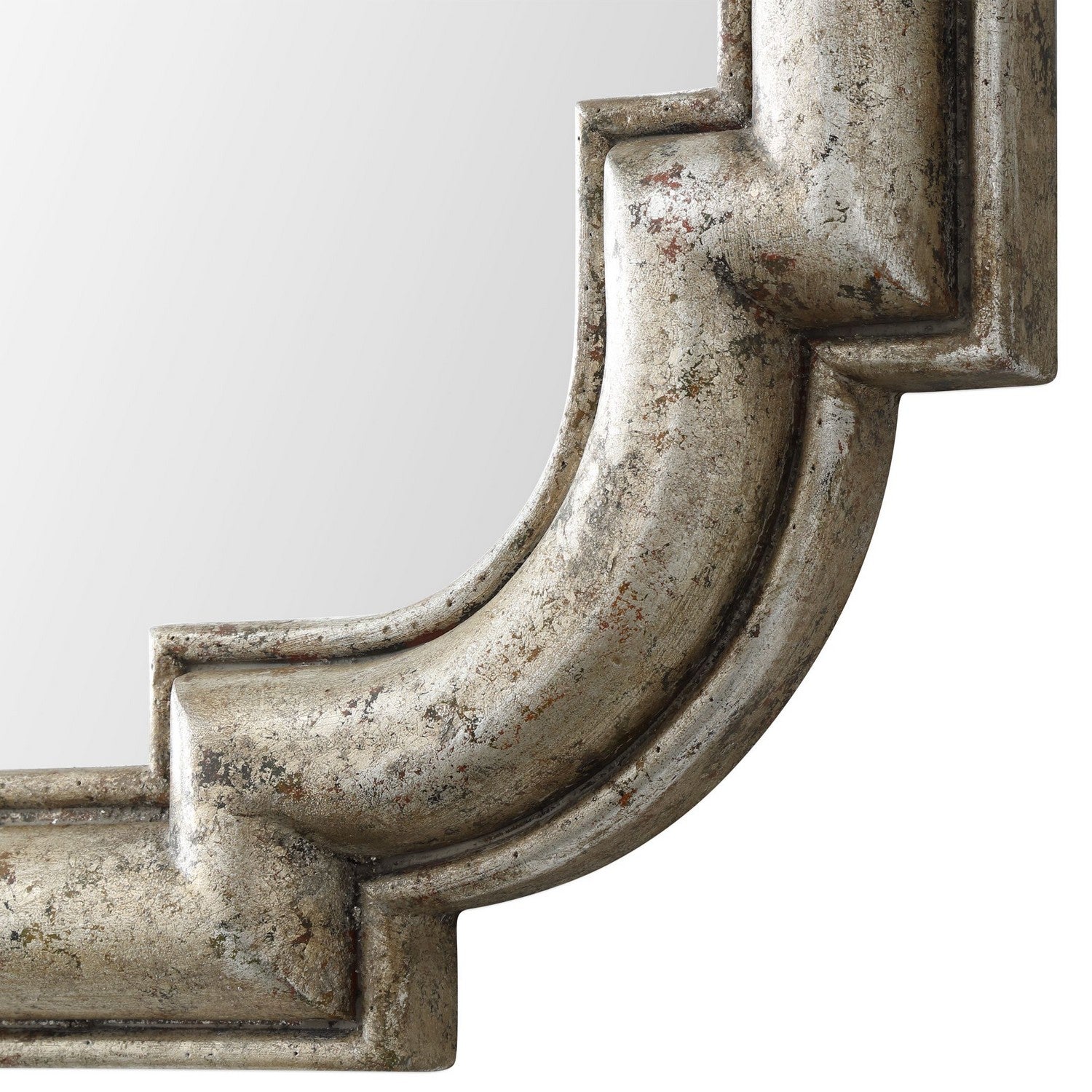 Uttermost - 09385 - Mirror - Calanna - Distressed Silver Leaf
