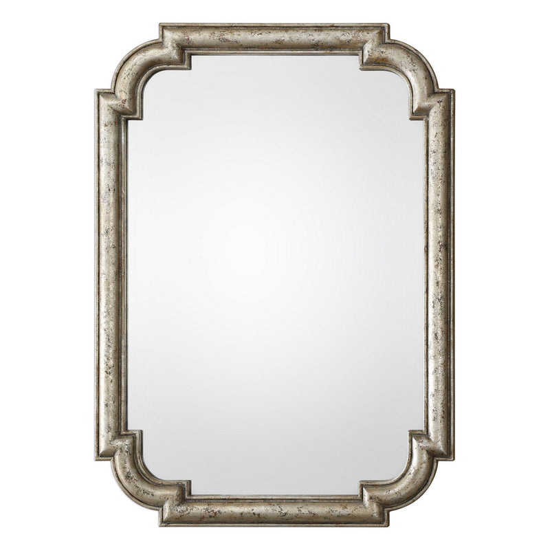 Uttermost - 09385 - Mirror - Calanna - Distressed Silver Leaf
