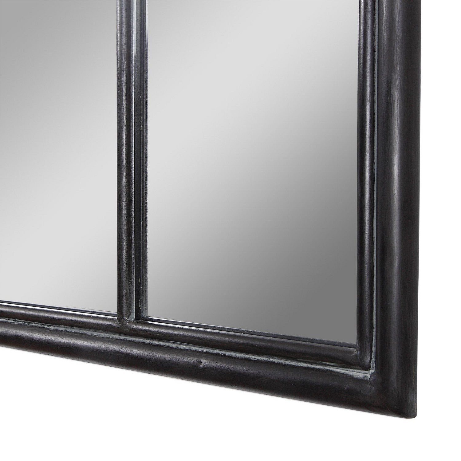 Uttermost - 09484 - Mirror - Lyda - Rustic Aged Black