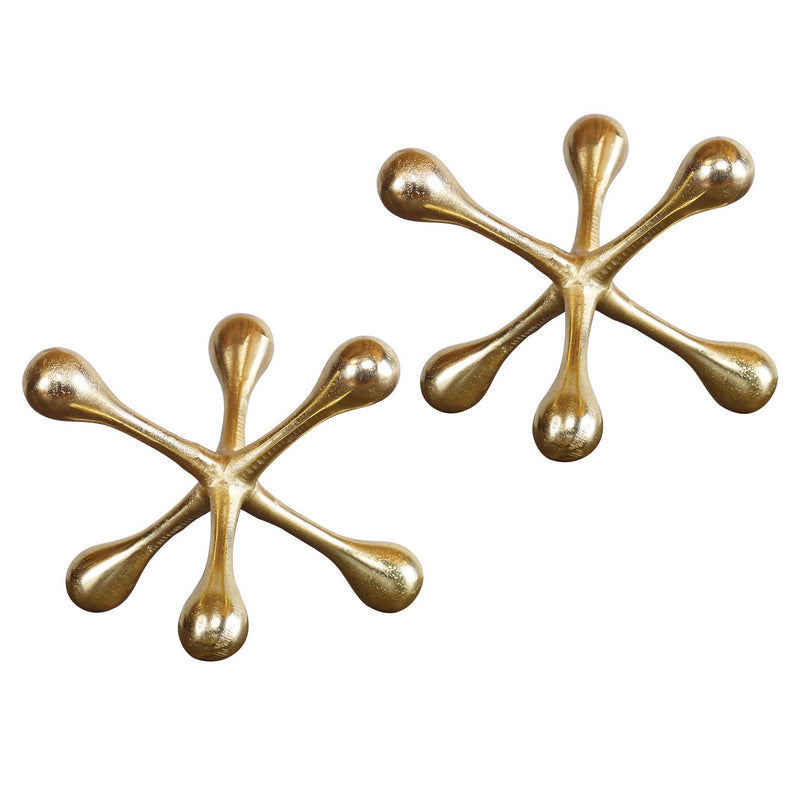 Uttermost - 18964 - Objects, S/2 - Harlan - Brass