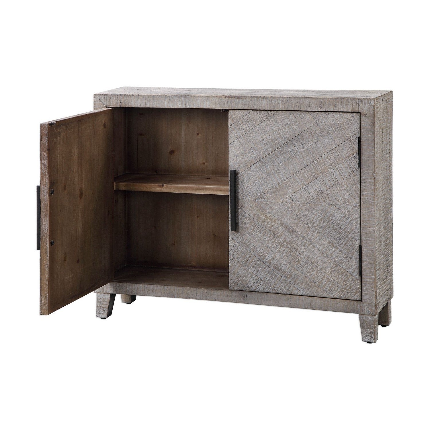 Uttermost - 24873 - Accent Cabinet - Adalind - White Washed Glaze