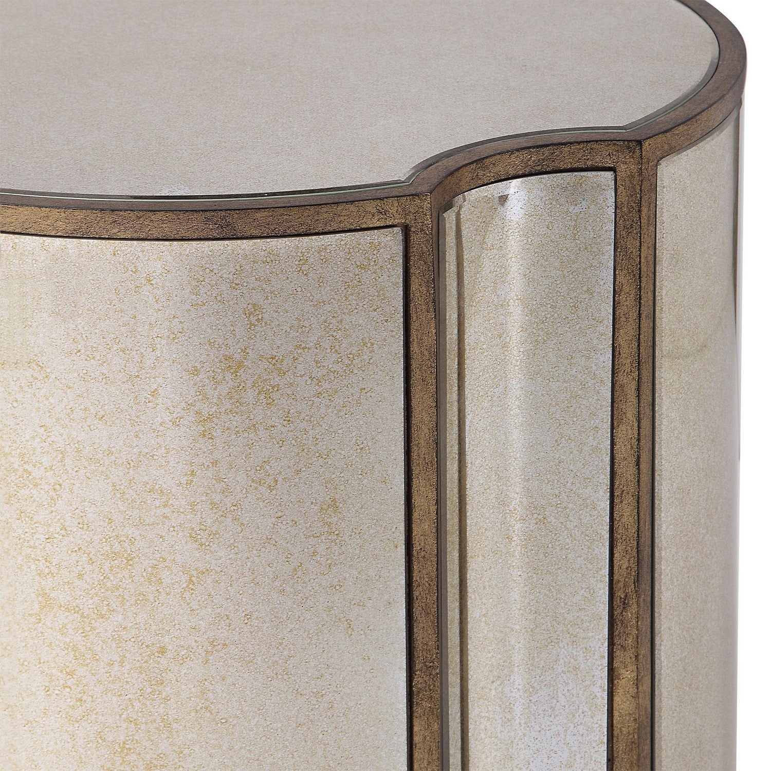 Uttermost - 24888 - Accent Table - Harlow - Antique Brass