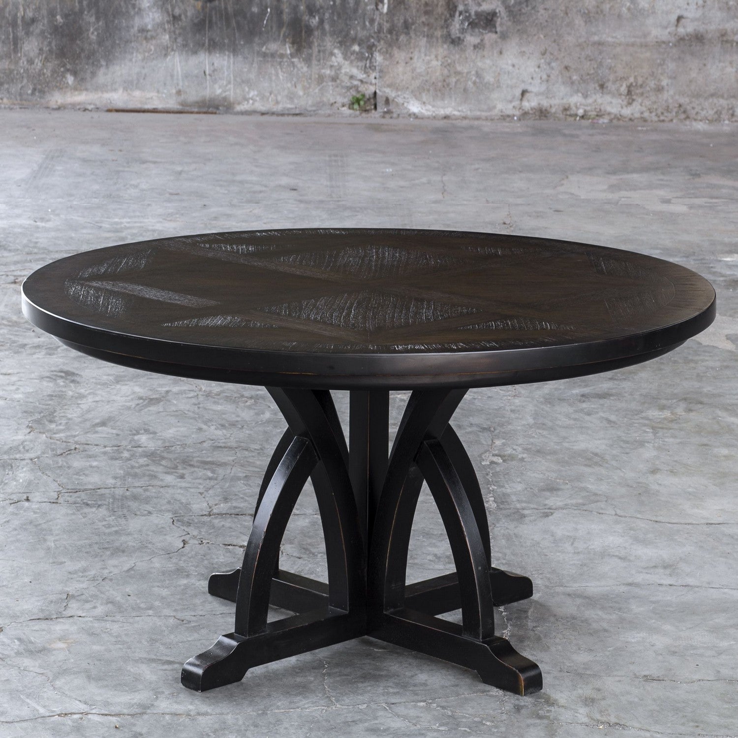 Uttermost - 25861 - Dining Table - Maiva - Weathered Black