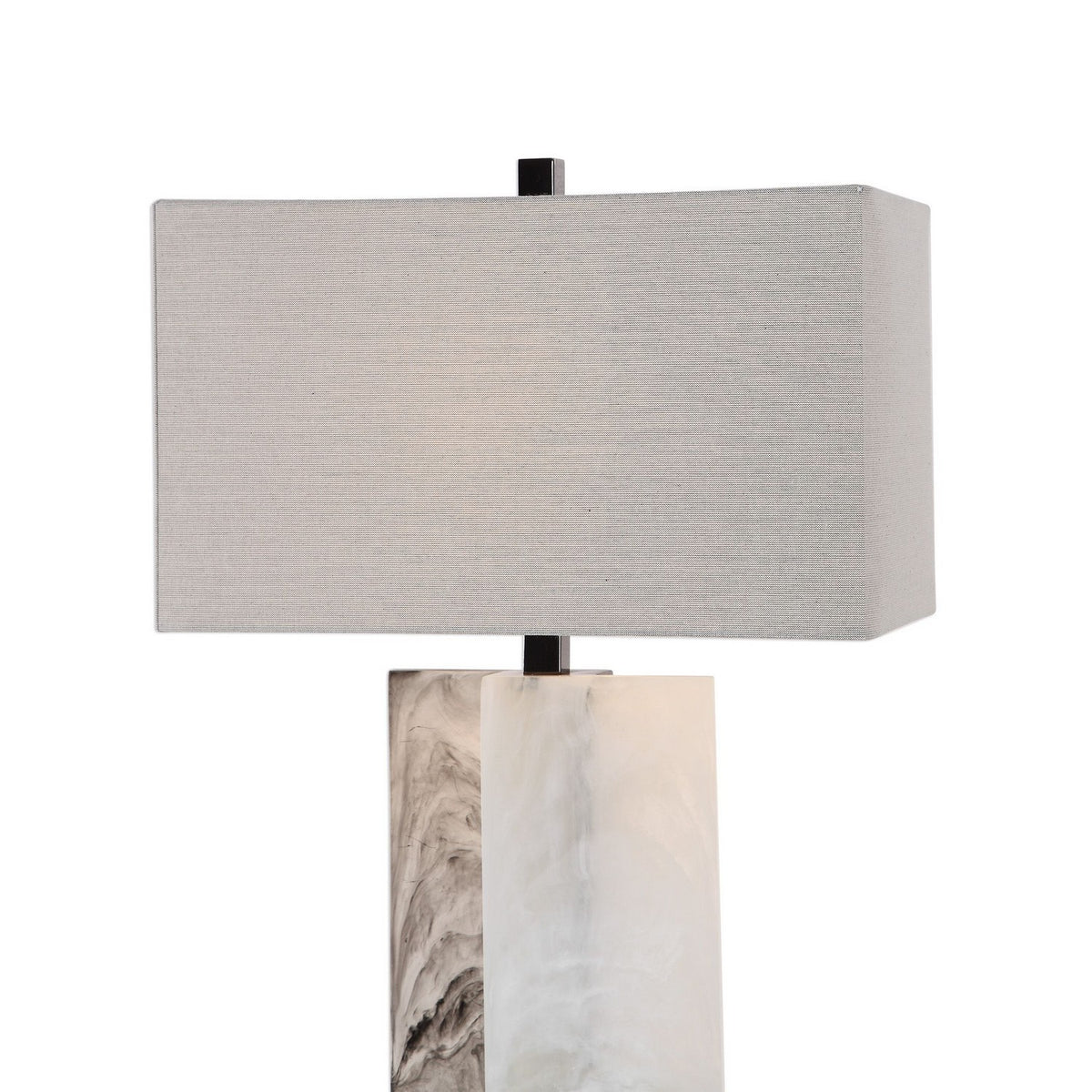 Uttermost - 26215-1 - One Light Table Lamp - Vanda - Polished Black Nickel