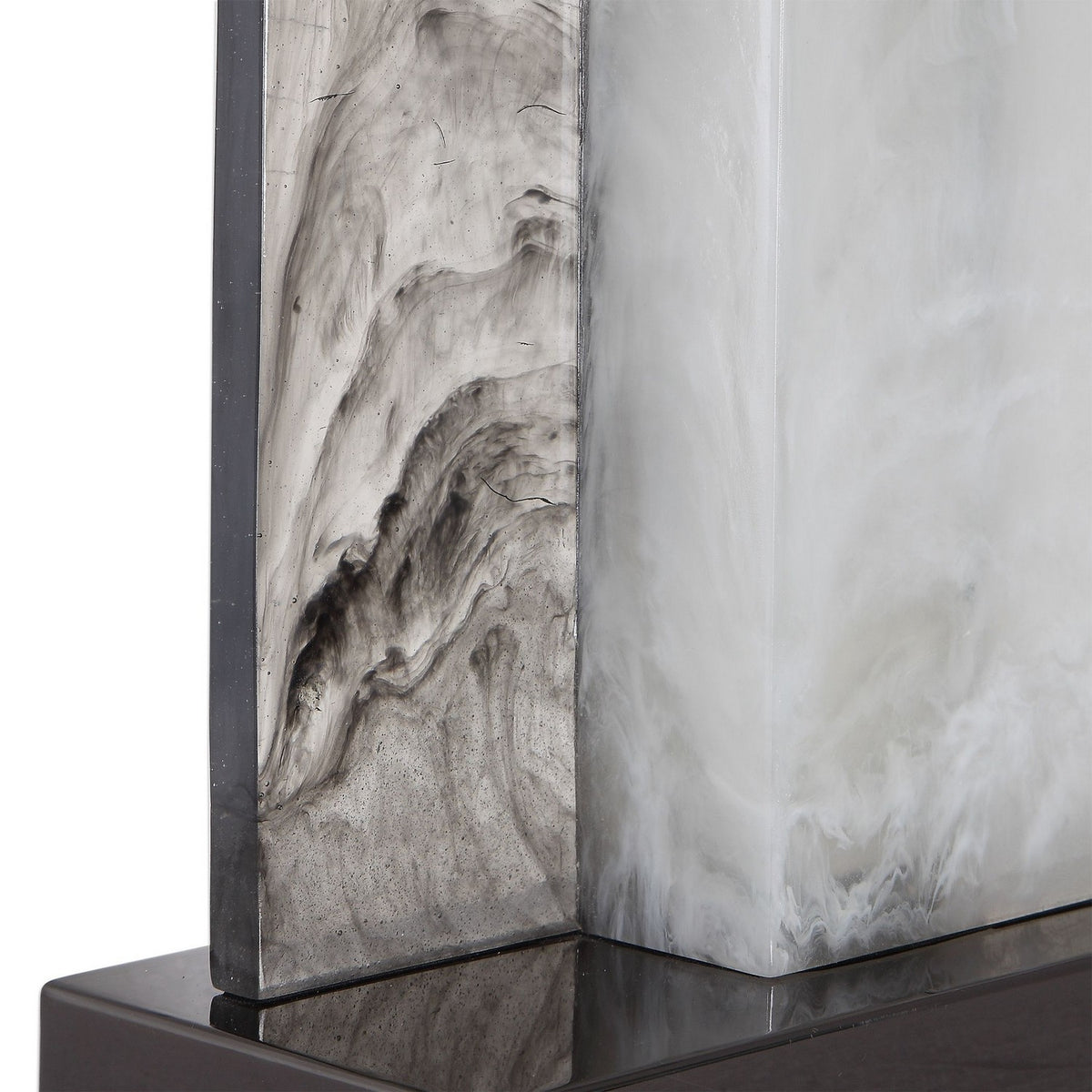 Uttermost - 26215-1 - One Light Table Lamp - Vanda - Polished Black Nickel