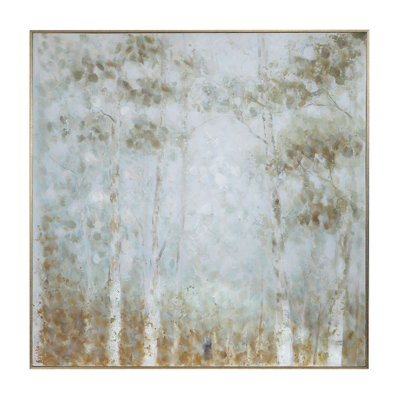 Uttermost - 31417 - Wall Art - Cotton Woods - Antique Silver