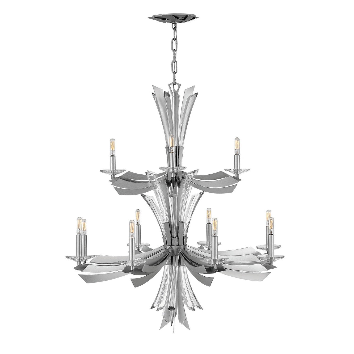 Fredrick Ramond - FR40909GG - LED Chandelier - Vida - Glacial