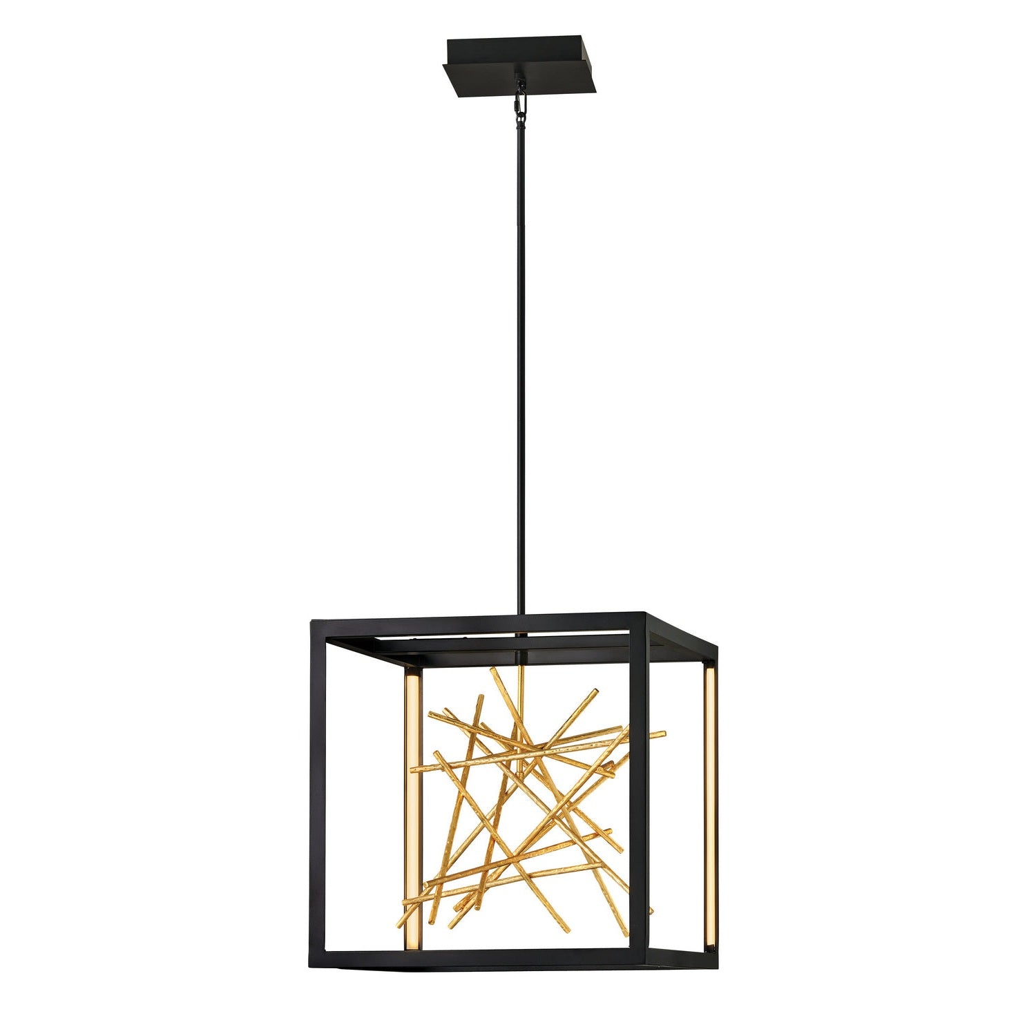 Fredrick Ramond - FR46407BLK - LED Pendant - Styx - Black