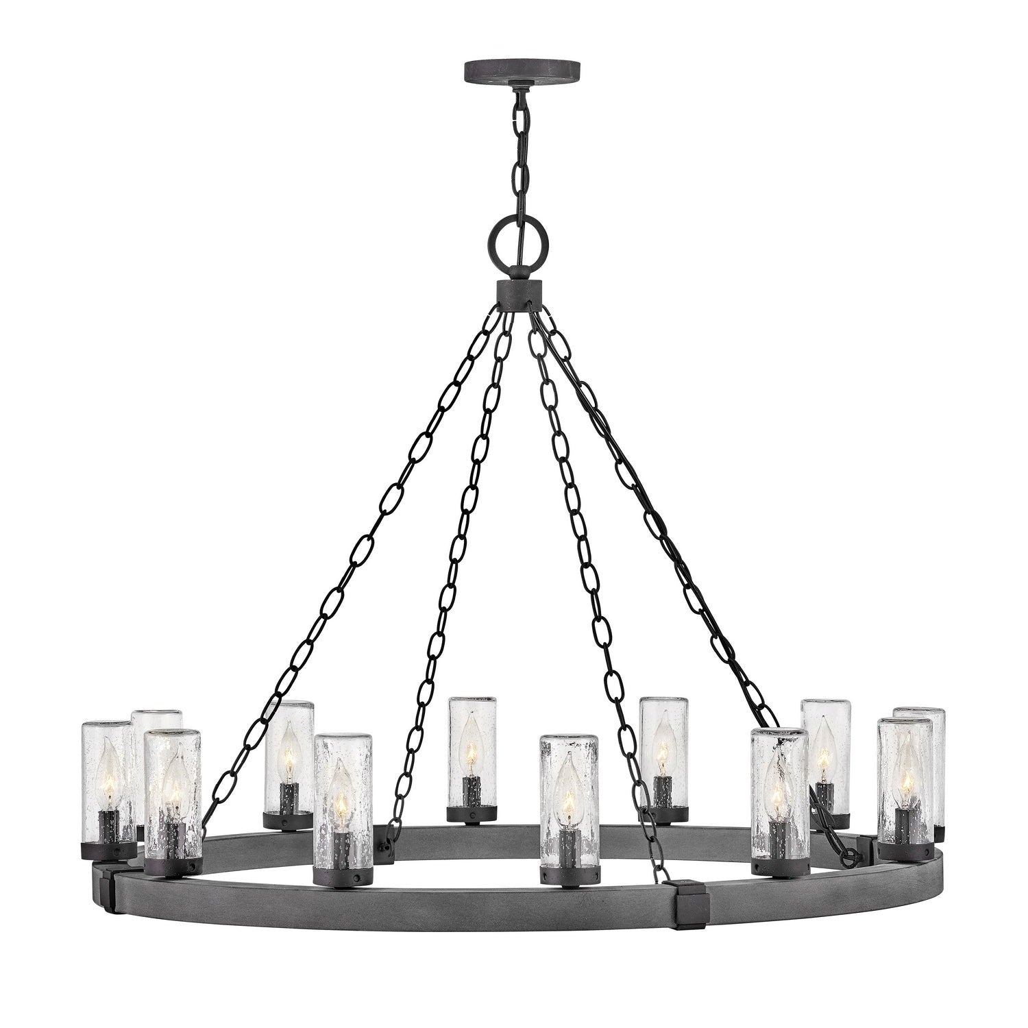 Hinkley - 29207DZ - LED Outdoor Lantern - Sawyer - Aged Zinc