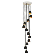 Hinkley - 35908SHB - LED Chandelier - Nula - Shell Black
