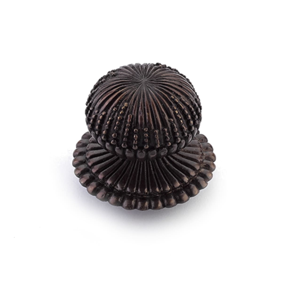 Symphony - Sonata 1-1/4" Beaded Ball Solid Brass Luxury Globe Hand Crafted Cabinet Knob / Drawer Knob