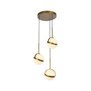 Alora - MP301003SG - LED Pendant - Globo - Satin Gold