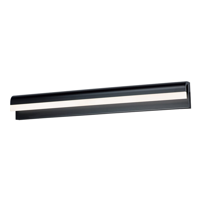 ET2 - E24848-90BK - LED Bath Vanity - Waterfall - Black