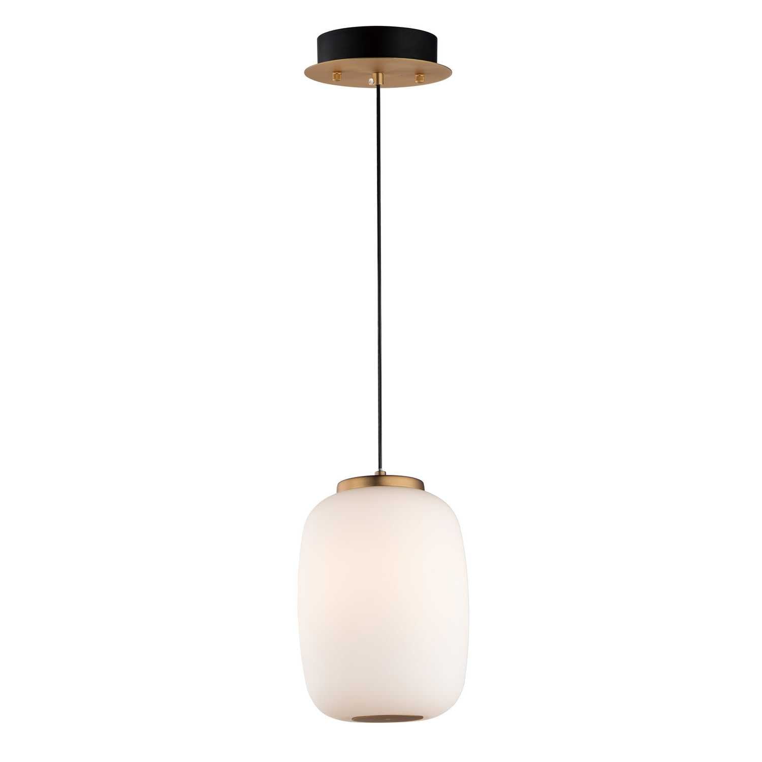 ET2 - E25064-92BKGLD - LED Pendant - Soji - Black / Gold