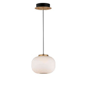 ET2 - E25065-92BKGLD - LED Pendant - Soji - Black / Gold
