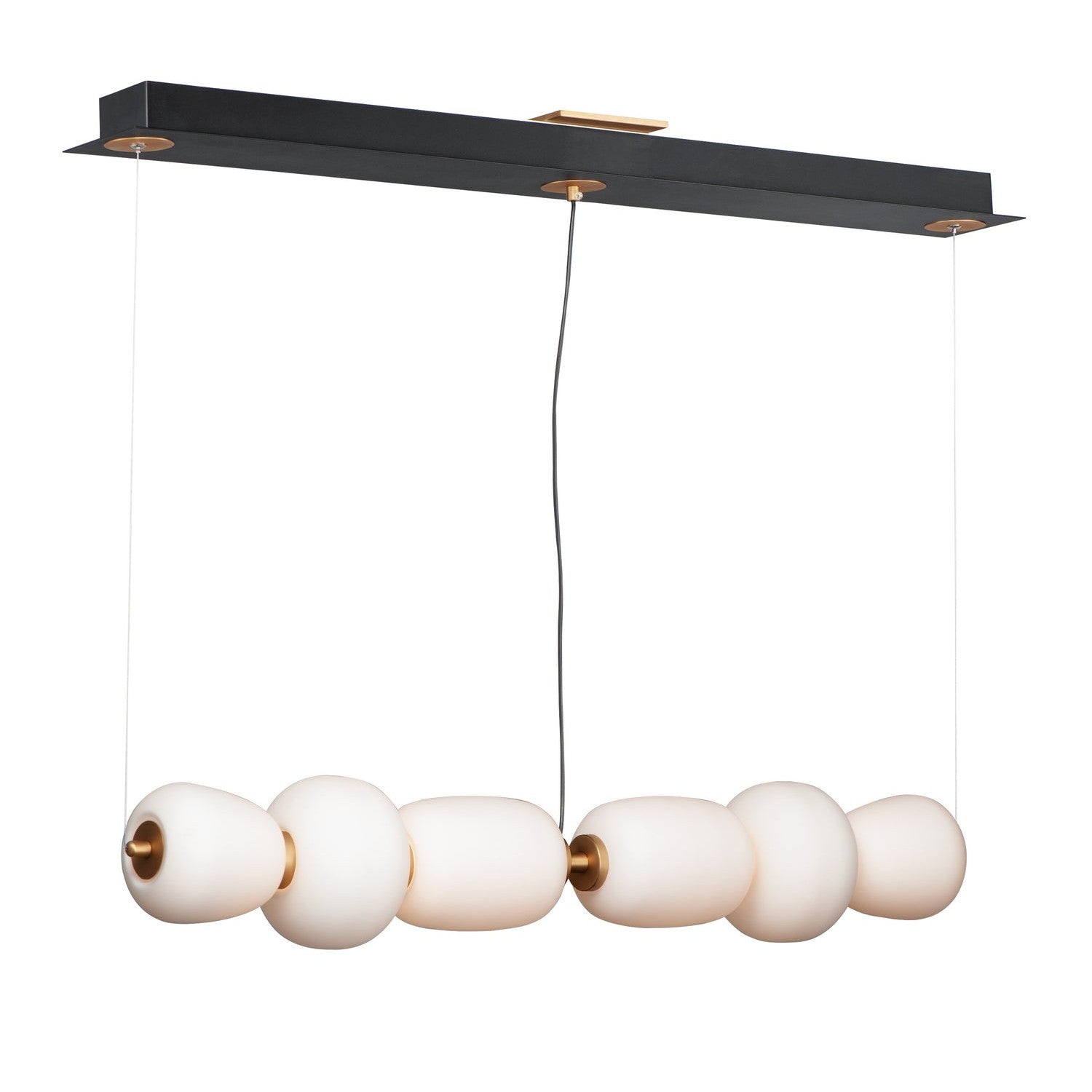 ET2 - E25068-92BKGLD - LED Pendant - Soji - Black / Gold