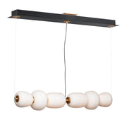 ET2 - E25068-92BKGLD - LED Pendant - Soji - Black / Gold