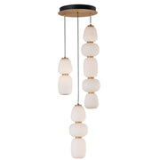 ET2 - E25069-92BKGLD - LED Pendant - Soji - Black / Gold
