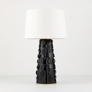 Mitzi - HL335201-BLK/GL - One Light Table Lamp - Naomi - Black Lustro/Gold Leaf Combo