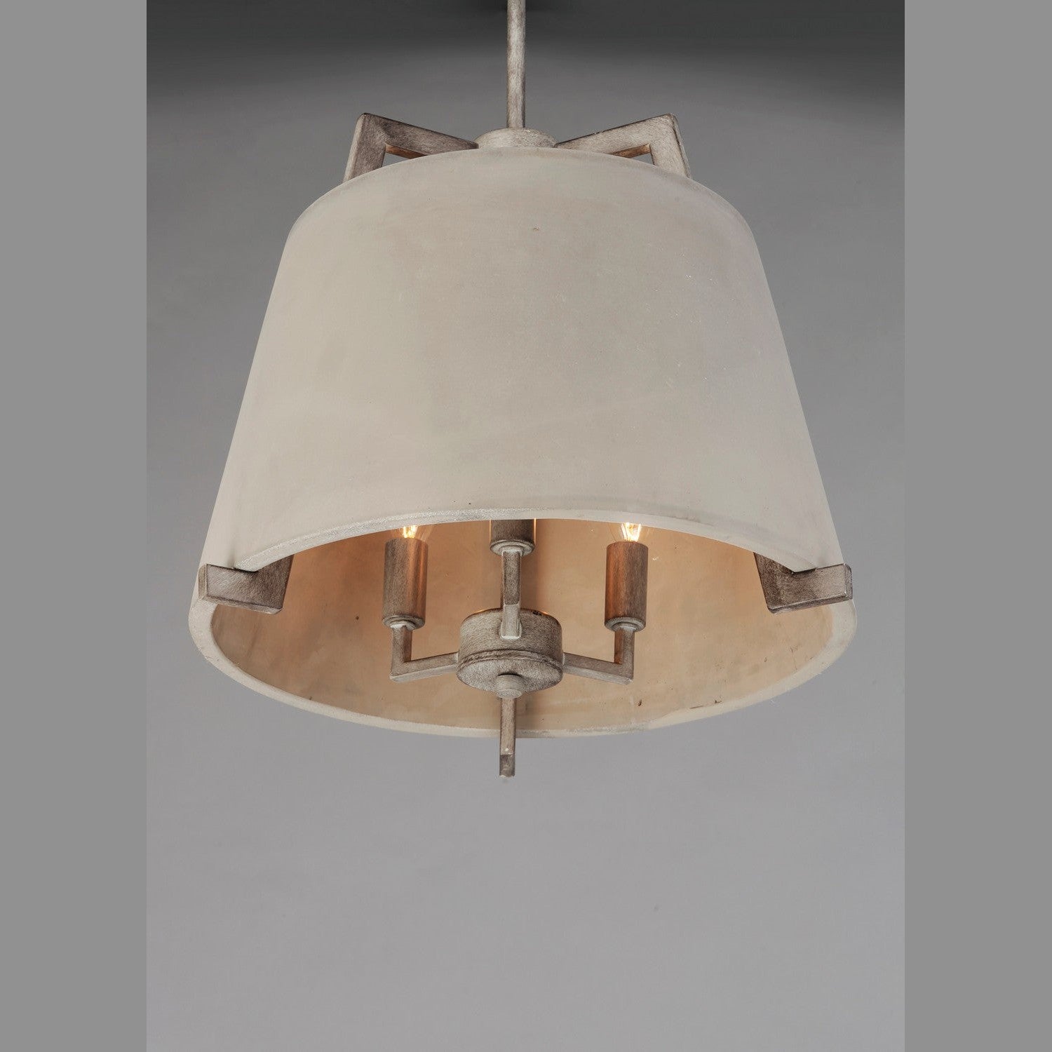 Maxim - 10143GYDW - Three Light Pendant - Orson - Driftwood