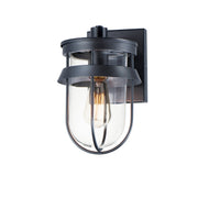 Maxim - 10265CLBK - One Light Outdoor Wall Lantern - Breakwater - Black