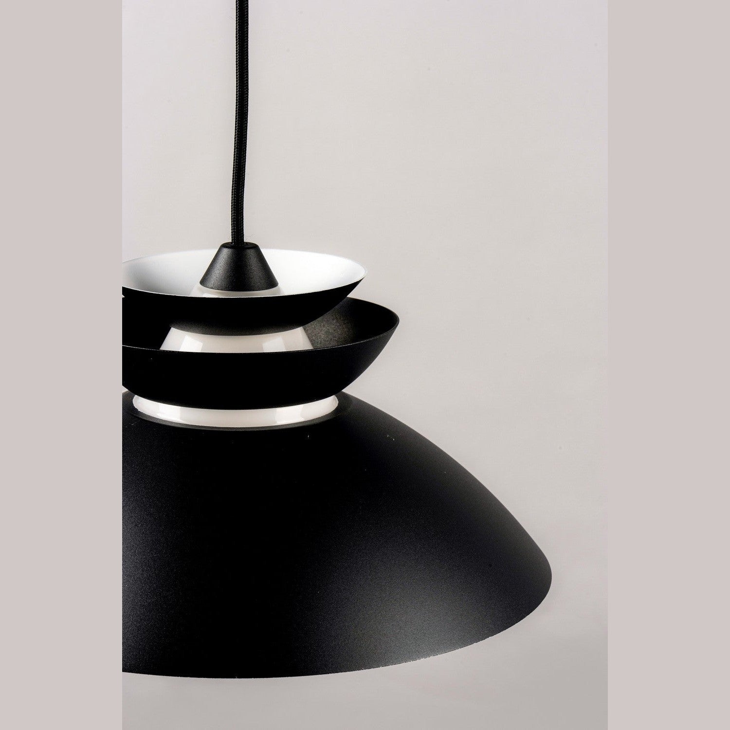 Maxim - 11359WTBK - One Light Pendant - Nordic - Black