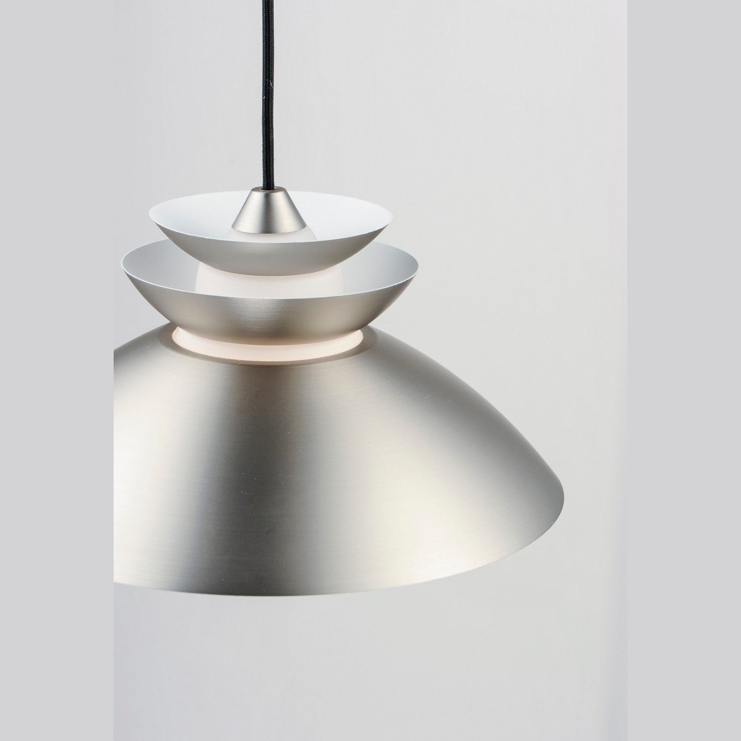 Maxim - 11359WTBP - One Light Pendant - Nordic - Brushed Platinum