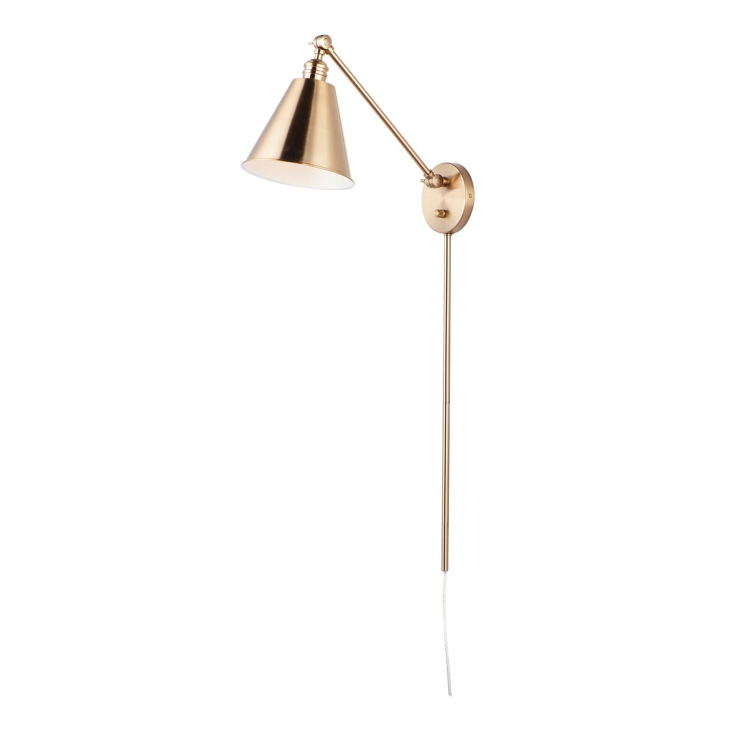 Maxim - 12222HR - One Light Wall Sconce - Library - Heritage