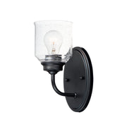 Maxim - 12261CDBK - One Light Wall Sconce - Acadia - Black