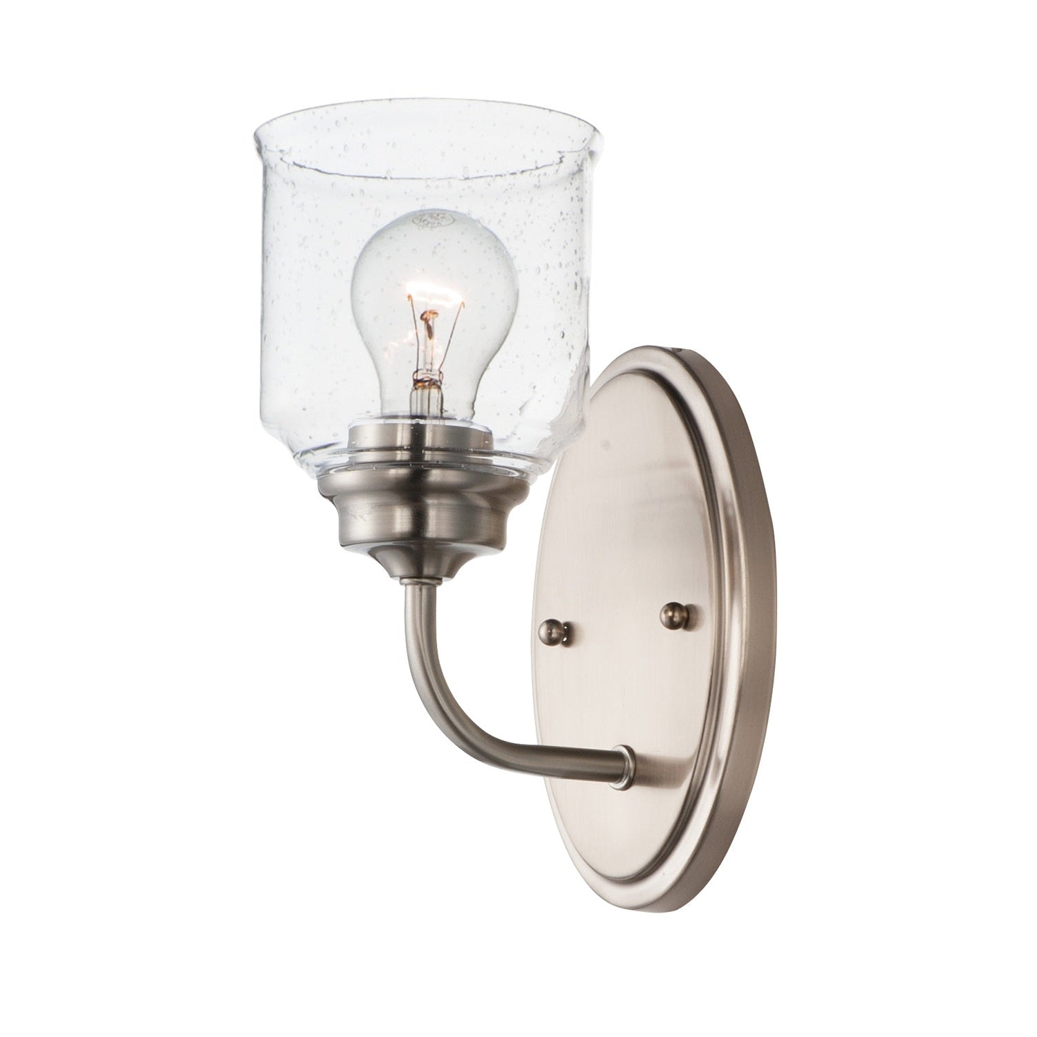 Maxim - 12261CDSN - One Light Wall Sconce - Acadia - Satin Nickel