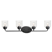 Maxim - 12264CDBK - Four Light Bath Vanity - Acadia - Black