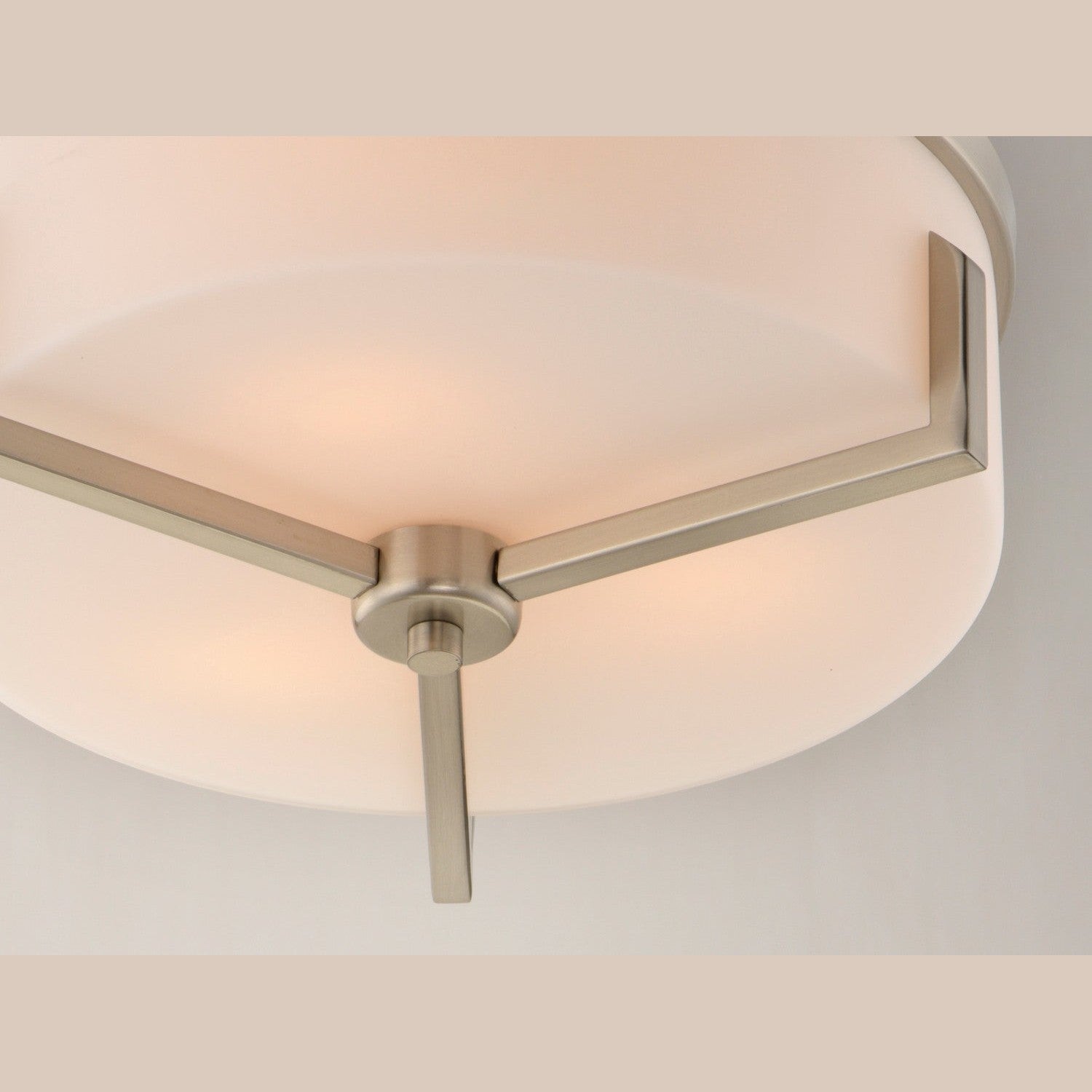 Maxim - 21280SWSN - Three Light Flush Mount - Dart - Satin Nickel