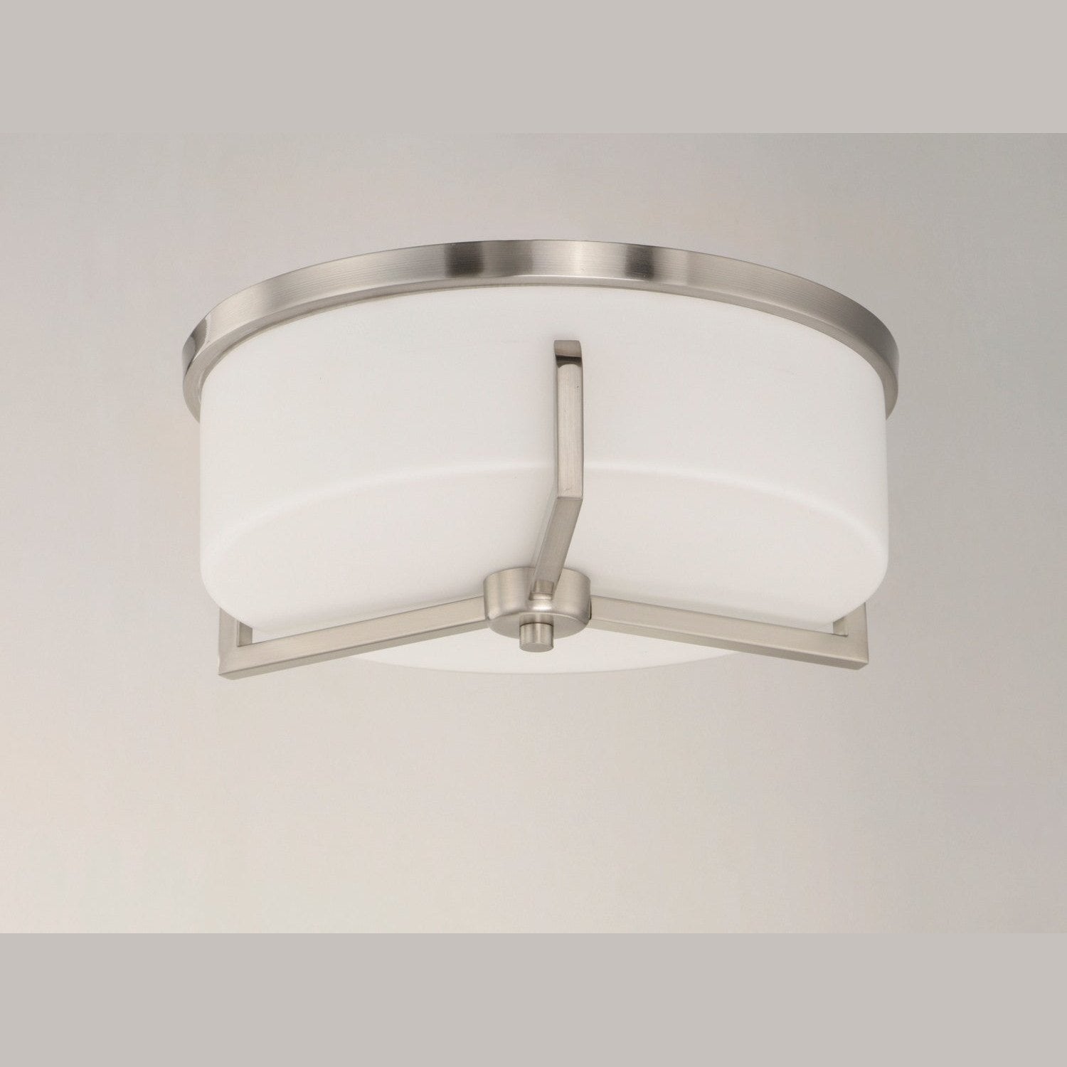 Maxim - 21280SWSN - Three Light Flush Mount - Dart - Satin Nickel