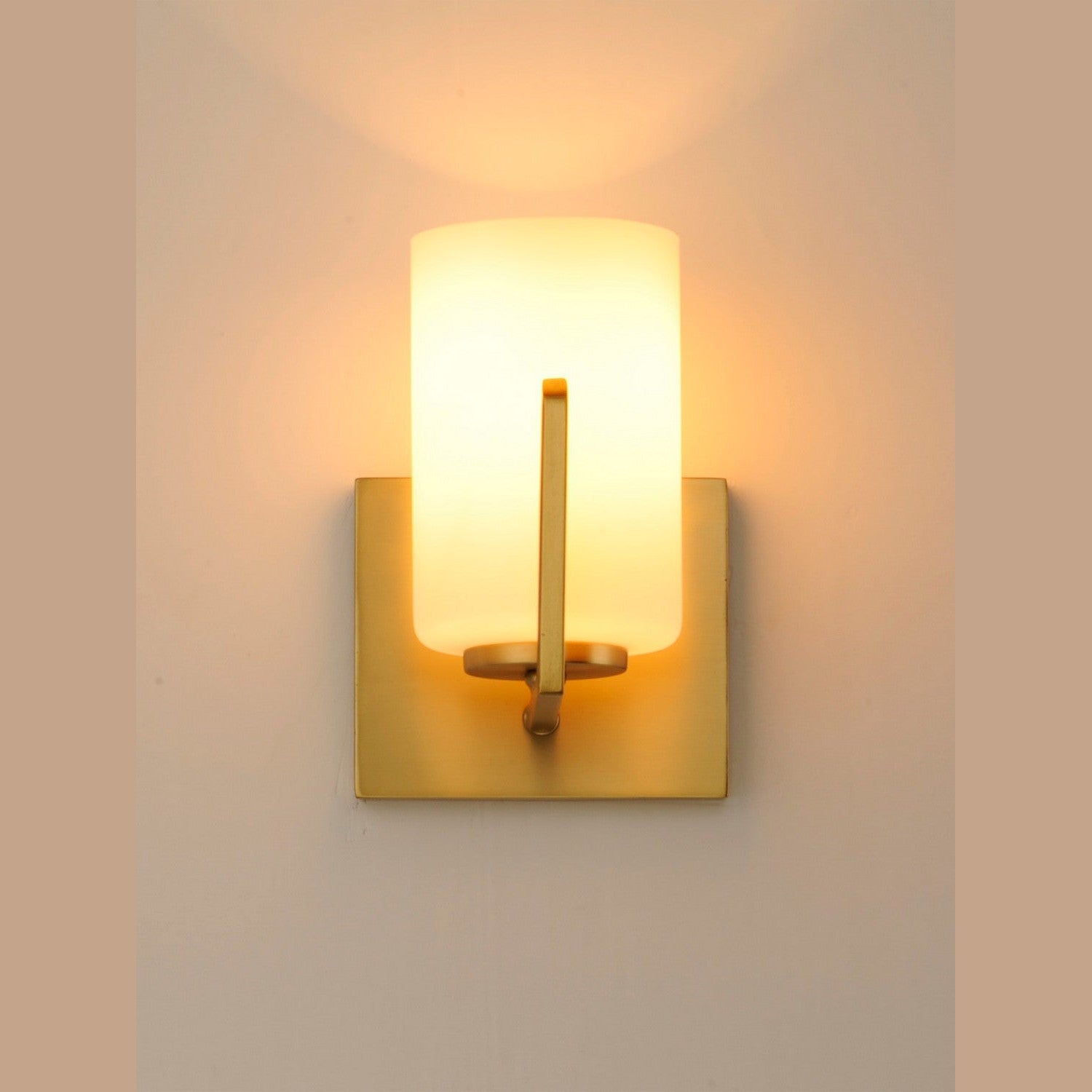 Maxim - 21281SWSBR - One Light Wall Sconce - Dart - Satin Brass