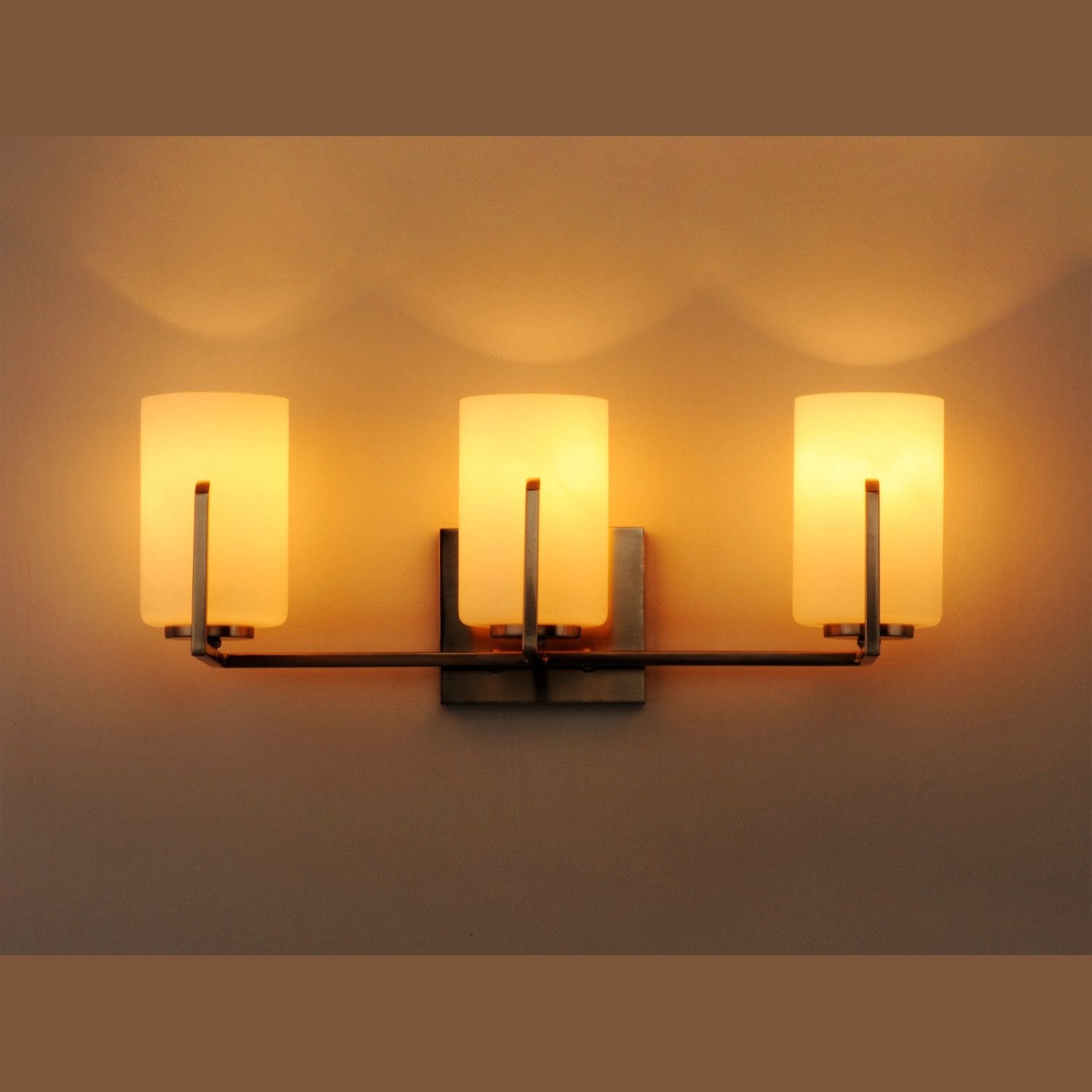 Maxim - 21283SWSN - Three Light Bath Vanity - Dart - Satin Nickel