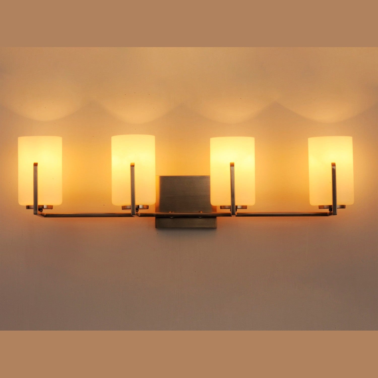 Maxim - 21284SWSN - Four Light Bath Vanity - Dart - Satin Nickel