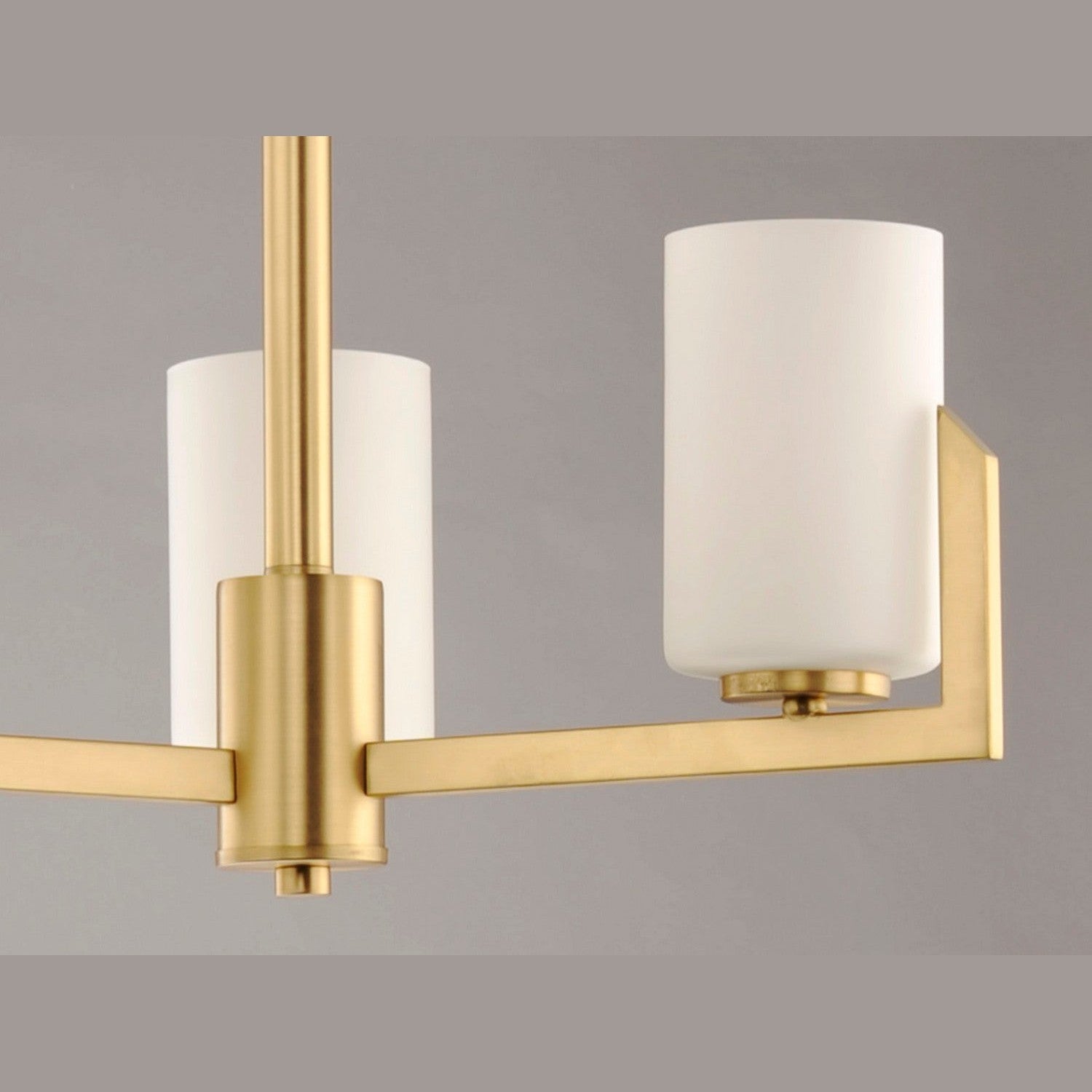Maxim - 21285SWSBR - Three Light Chandelier - Dart - Satin Brass