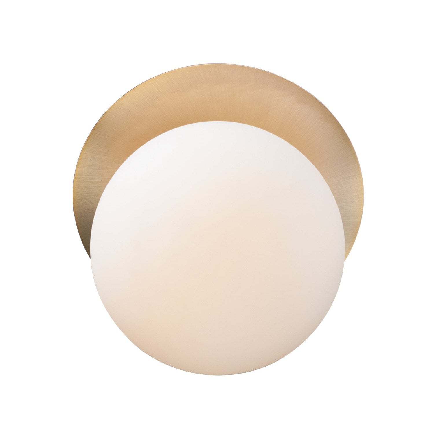 Maxim - 26033SWSBRBK - One Light Wall Sconce - Vesper - Satin Brass / Black