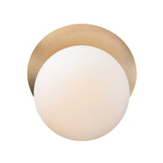 Maxim - 26033SWSBRBK - One Light Wall Sconce - Vesper - Satin Brass / Black