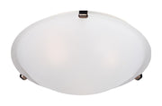 Maxim - 2681FTOI - Three Light Flush Mount - Malaga - Oil Rubbed Bronze