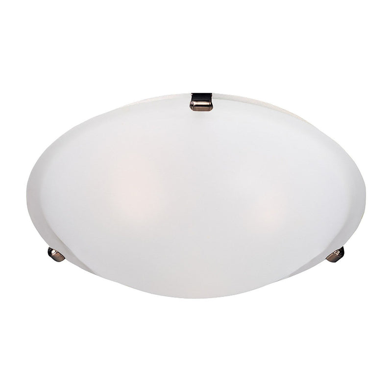 Maxim - 2681FTOI - Three Light Flush Mount - Malaga - Oil Rubbed Bronze