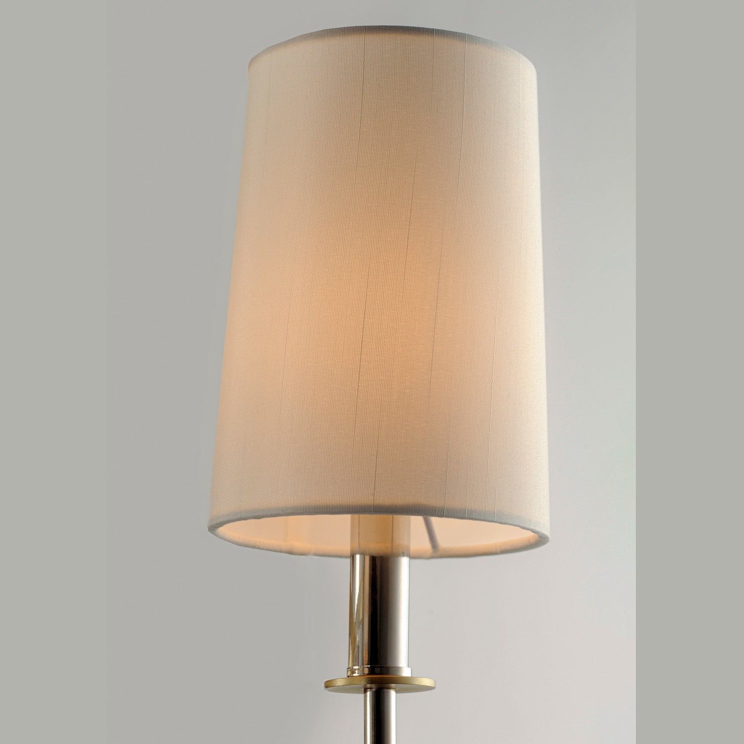 Maxim - 32391OFSBRPN - One Light Wall Sconce - Uptown - Satin Brass / Polished Nickel