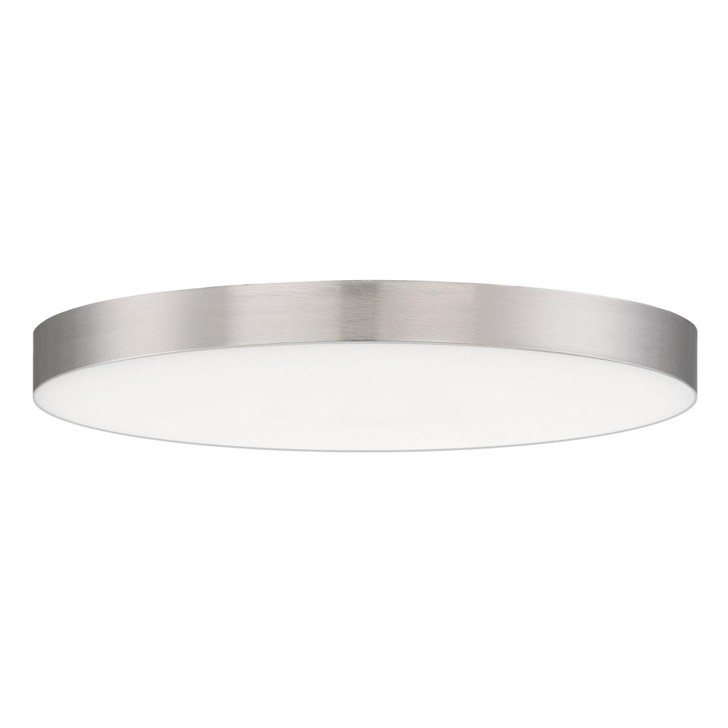 Maxim - 57663WTSN - LED Flush Mount - Trim - Satin Nickel